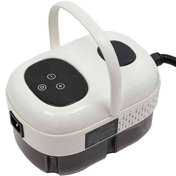 Портативный пароочиститель 2500Вт, 1,2л + 7 насадок / Пароочиститель для дома / Паровой очиститель Киев