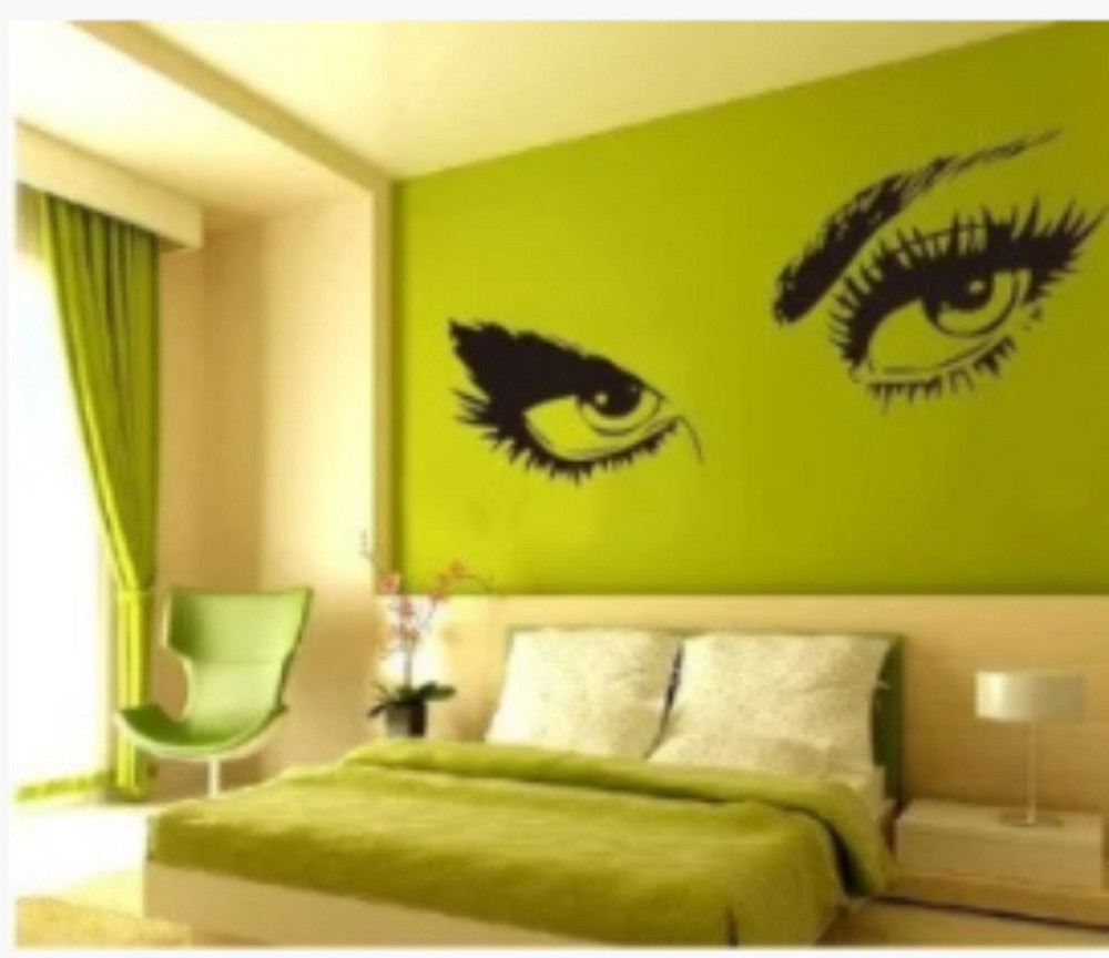 Наклейка декоративная на стену Глаза Киев - изображение 1