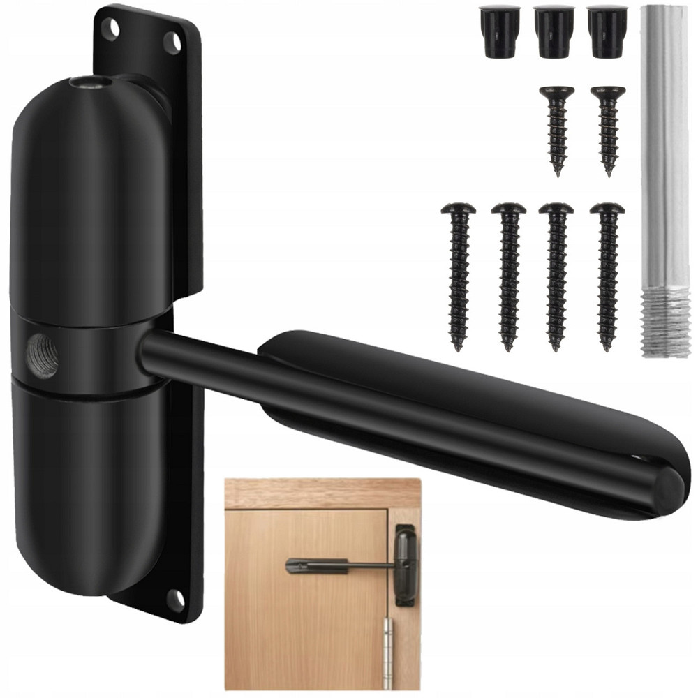 Автоматичний Доводчик дверей і воріт з важелем до 60 кг Malatec (25075) Нововолинськ - фото 1