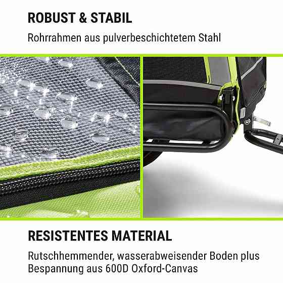 Велопричіп і коляска для собак KlarFit Husky Vario 2-в-1 (Німеччина) Рівне