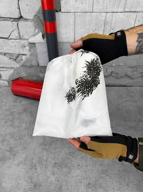 Маскировочный костюм зима белый клякса масхалат Одесса - изображение 6