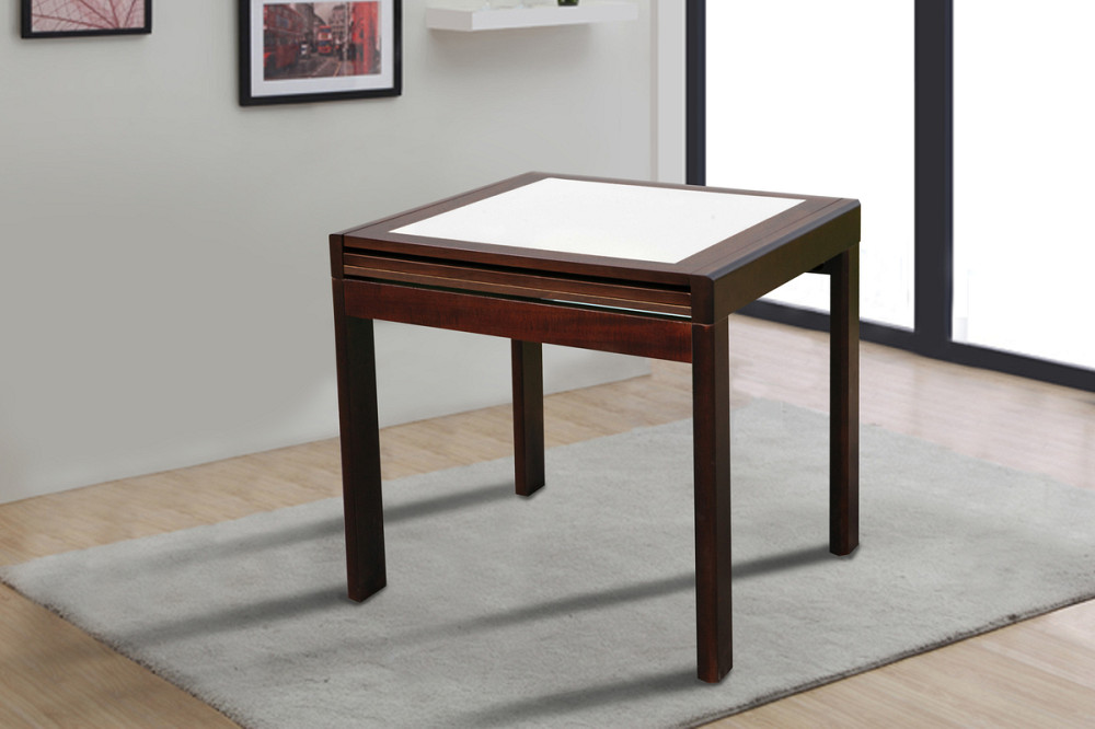 Стіл обідній Онікс (710 (1420))*790, горіх темн. Київ - фото 2