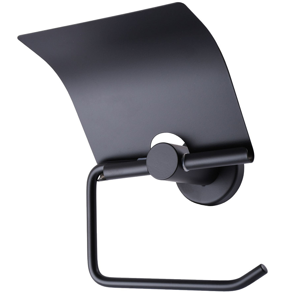 Тримач для туалетного паперу Globus Lux BS8410 чорний матовий SUS304 Тернополь - изображение 3