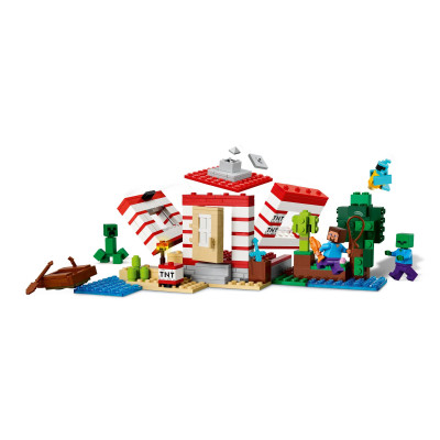 Конструктор LEGO Minecraft Будинок із вибухівки в джунглях (21275) Вінниця - фото 10