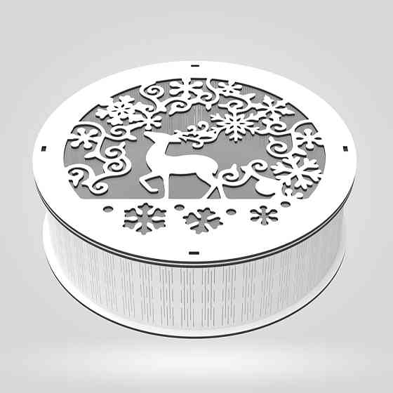 Подарочная коробка EKOSTAR d200 h60 Киев