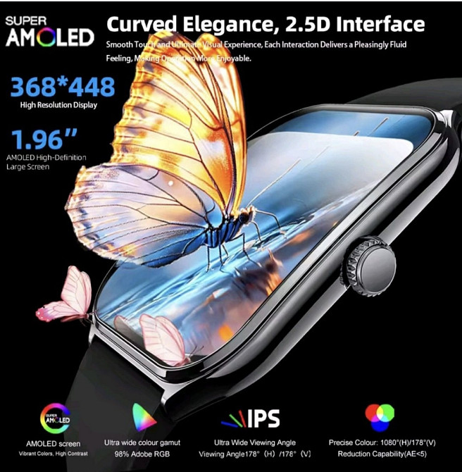 Ультратонкие смарт часы. 2025 г. Киев - изображение 7