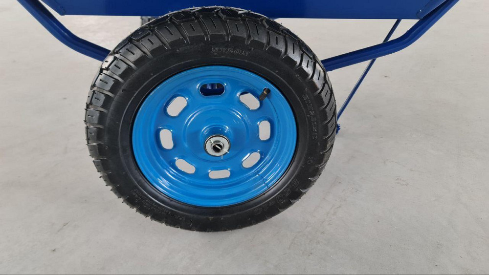 Тачка будівельна Garden joys 300 Синій Візок двоколісний будівельний Тачка будівельна посилена Біла Церква - фото 10