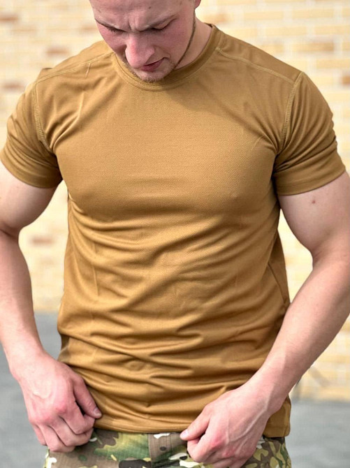 Качественная тактическая футболка coolMax military летняя футболка для ВСУ     WAR Львов - изображение 2