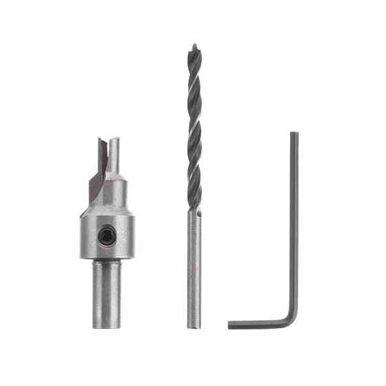 Свердло конфірматное 4,0/6,3 мм INTERTOOL SD-0240 Київ