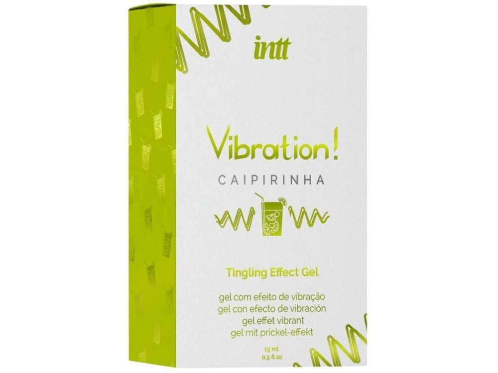 Рідкий вібратор Intt Vibration Caipirinha (15 мл), густий гель, дуже смачний, діє до 30 хвилин Sex Aura Київ - фото 3