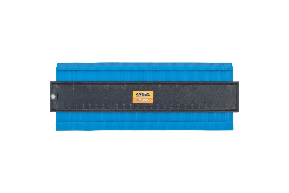 Шаблометр контурный MASTERTOOL 276х100х21 мм 30-3527 Ровно - изображение 1