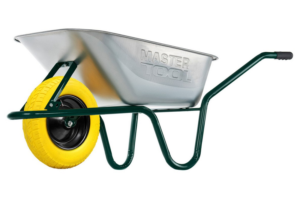 MASTERTOOL Тачка садово-будівельна MASTERTOOL D-1 одноколісна 85 л/160 кг колесо поліуретанове Киев - изображение 2