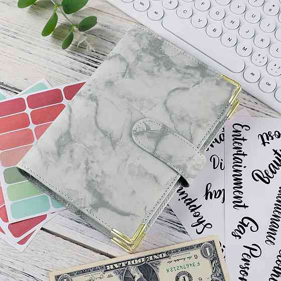 Блокнот-планер финансовый формат А5,планер бюджета и хранения денег,органайзер для ведения учётов Каменец-Подольский