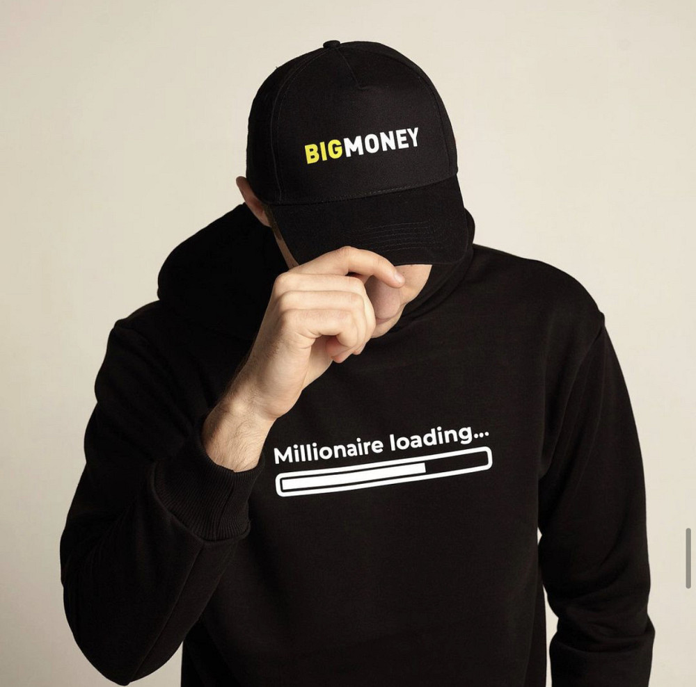 Кепка/бейсболка з регулятором розміру. Бейсболка "BIG MONEY" Чернівці - фото 1