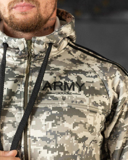 Зимовий спортивний костюм ARMY піксель ВТ7765 Одеса - фото 7