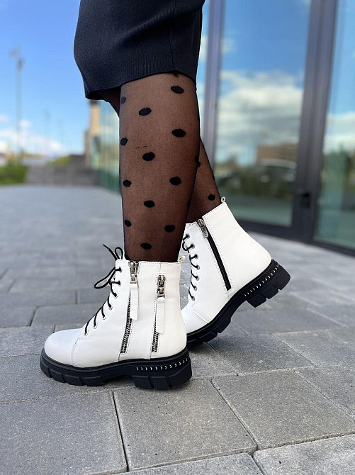 MILLI GOLD Черевики жіночі MILLI GOLD 733-Isabel білі (зима, шкіра натуральна) (2845) 36-39 39 Коломыя - изображение 9