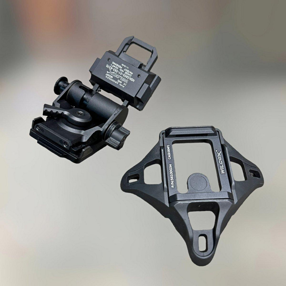 Кріплення для ПНБ Spina Optics типу L4G24 (Wilcox) на шолом, кріплення на каску для ПНБ (28300G24) Київ - фото 6