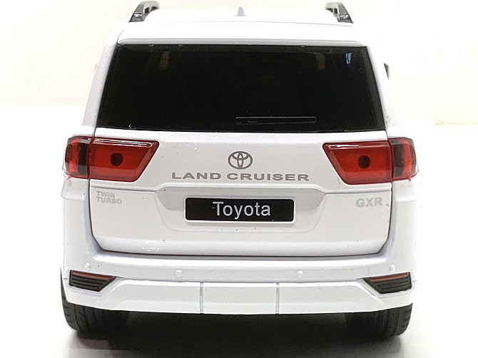 Машина Автосвіт Toyota Land Cruiser 300 інерційна відчиняються двері капот багажник 20 см Біла (AP-2007) Чернігів - фото 7