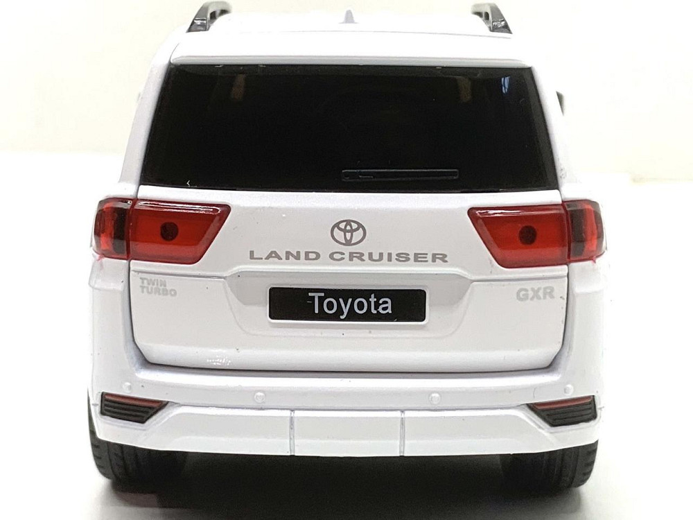 Машина Автосвіт Toyota Land Cruiser 300 інерційна відчиняються двері капот багажник 20 см Біла (AP-2007) Чернигов - изображение 7