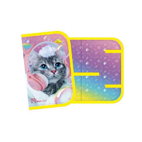 Пенал для школьника АП-1003, 19х10 см Wet Cat Винница