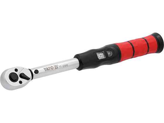 Ключ динамометричний з налаштувальним вічком YATO : квадрат 3/8