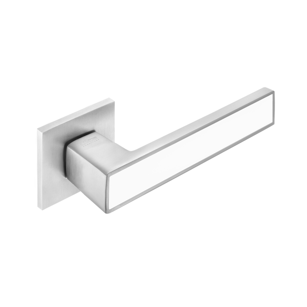 Ручка A-2015/E20 MС/WHITE Матовый хром/белый Киев - изображение 2