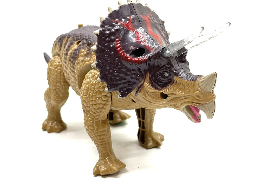 Динозавр Wen Sheng ходить, світлові та звукові ефекти Коричневий (WS 5315) Чернігів - фото 6