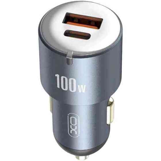 Автомобільний зарядний пристрій XO CC47 1 USB + Type-C PD65W+USB35W Tarnish Рівне
