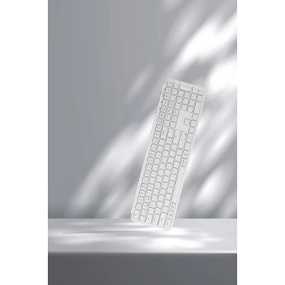 Клавиатура Keychron B6 Pro Wireless/Bluetooth/USB UA Ivory White (B6P-K8-UA) Вінниця - фото 3