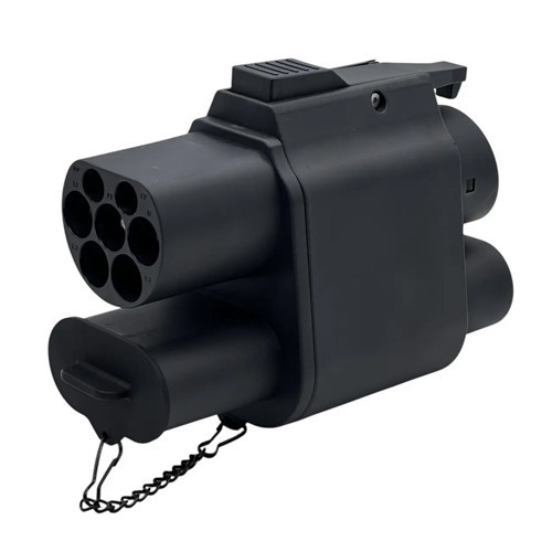 Адаптер CCS2 на CCS1 Type2 AC+DC, 350А 350кВт 1000В, GUWIEYG Киев - изображение 7