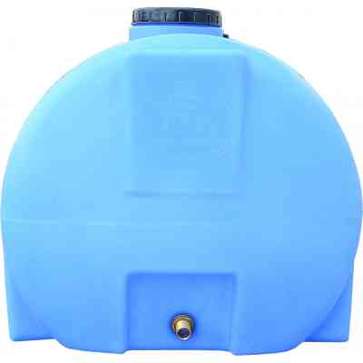 Емкость для воды Пласт Бак горизонтальная пищевая 300 л синяя (12464) Винница