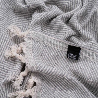 Плед Ardesto Summer 100% хлопок серый 140х190 см (ART0915SG) Винница - изображение 3