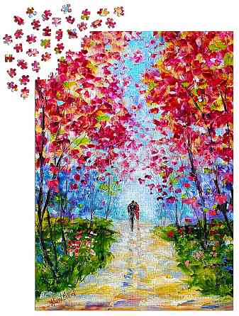 Пазл Романтика весняних квітів - Spring Blooms Romance (Enjoy-1434) Киев