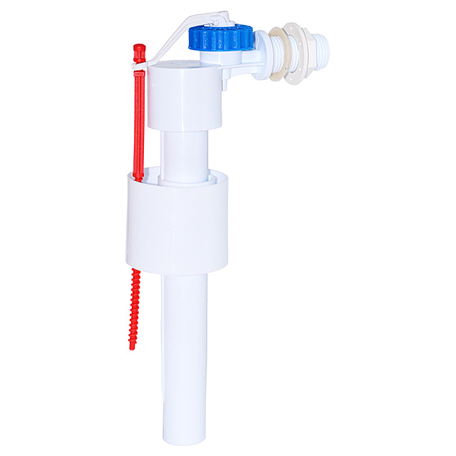 Шаровой кран для бачка унитаза боковой подвод 1/2 кнопка АН-031.00 SoloPlast Харьков - изображение 1