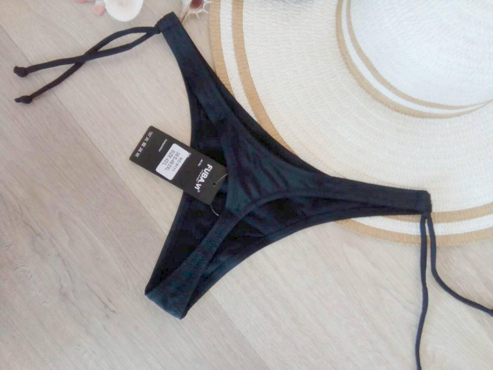 Стрінги для купальника на зав`язках 42 чорний Київ - фото 2