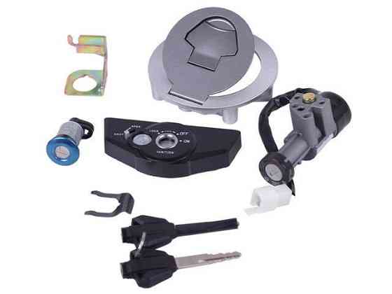 Замок зажигания (комплект) на мотоцикл LF175-10M SR200 Мукачево