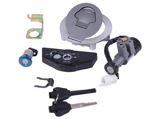 Замок зажигания (комплект) на мотоцикл LF175-10M SR200 Мукачево - изображение 1