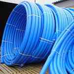 Труба из полиэтилена ПЭТ Ворсклапласт (вторичка) д.32 синяя (200) Харків