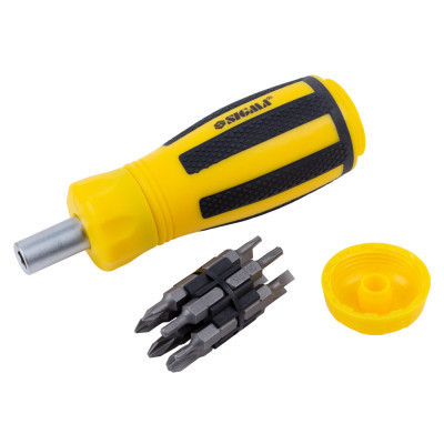 Отвертка Sigma с реверсом c битами 12шт CrV (4001831) Винница - изображение 4