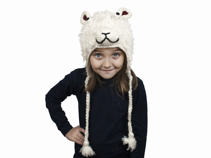 Шапка тепла для дівчинки Овечка Київ - фото 1