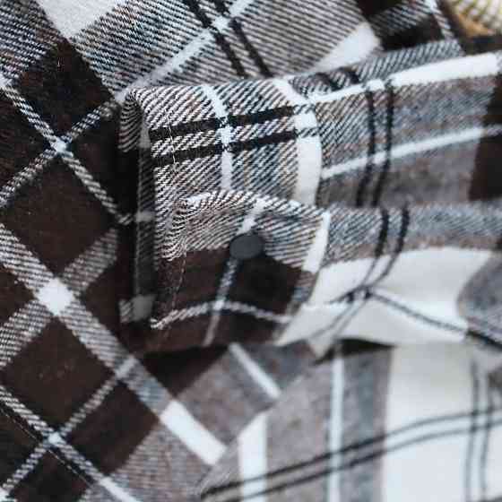 Фемелі лук теплі сорочки в коричневу клітку для фотосесії Кам'янець-Подільський