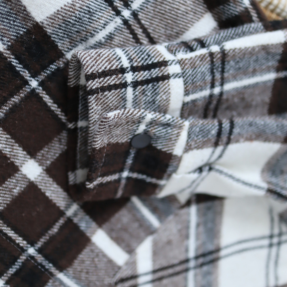Фемелі лук теплі сорочки в коричневу клітку для фотосесії Кам'янець-Подільський - фото 6