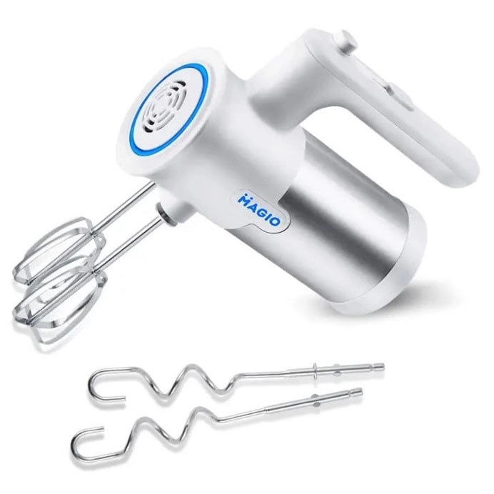 Ручной миксер для приготовления пищи Magio, Миксер нержавеющая сталь ручной 7 скоростей HN-57 Киев - изображение 6