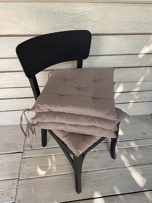 Подушка для стільців (38x38х5 см) Decorator Sawana колір пудровий 84-037 Київ - фото 7