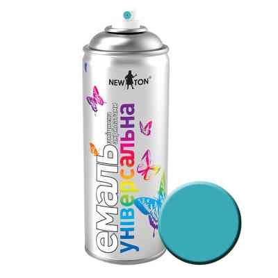 Аэрозольная краска для автомобиля New Ton универсальная 5021 м.волна, 400 мл (221) Винница