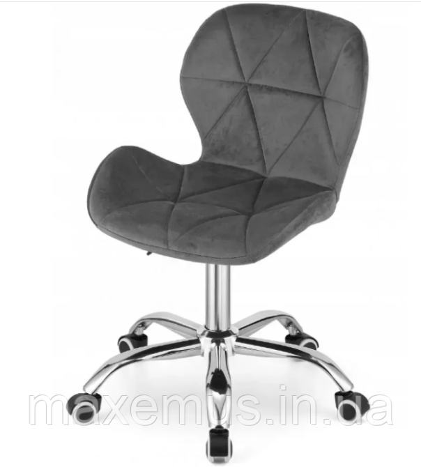 Офисное кресло операторское для персонала Bonro B 5 3 1 кресло на колесах для офиса компьютерное велюр серый Мостиска - изображение 12