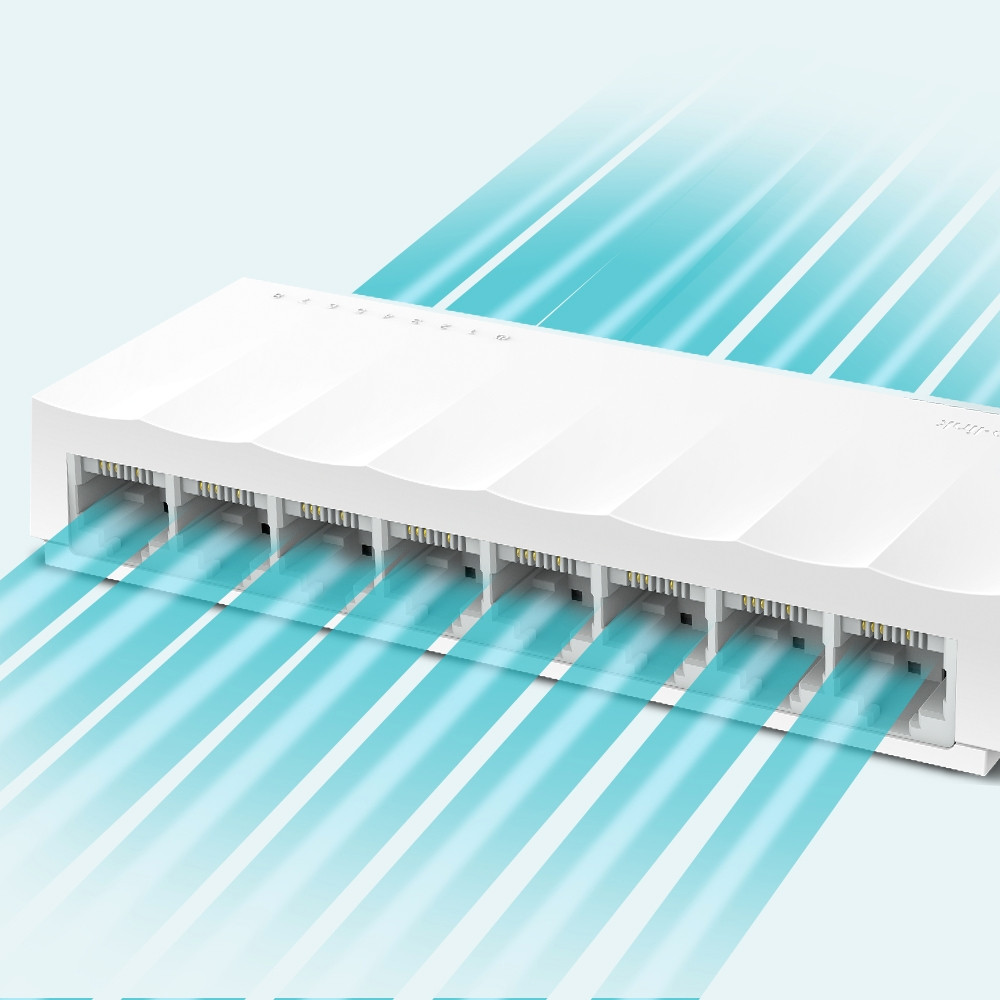 Комутатор TP-Link LiteWave LS1008 8-портовий некерований Київ - фото 4