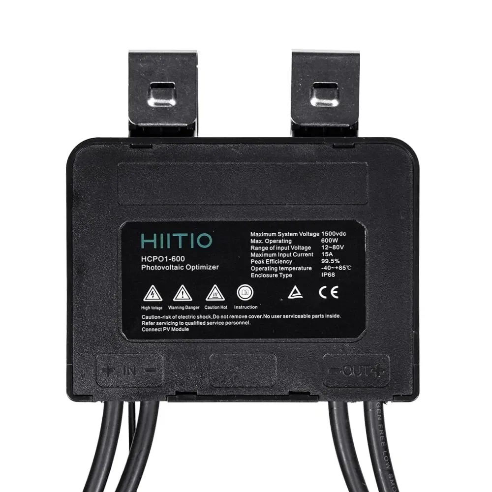 Оптимізатор потужності для сонячних панелей Hiitio HCP01-600 600W 15A 12-80V (44-00501) Киев - изображение 2