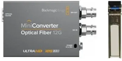 Об'єктив Blackmagic Mini Converter Optical Fiber 12G + SFP Kit Київ