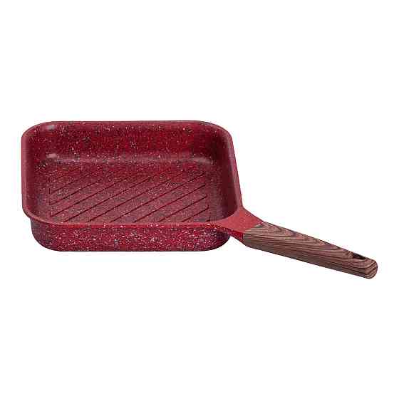 Квадратна сковорода-гриль 24 см з антипригарним покриттям Київ